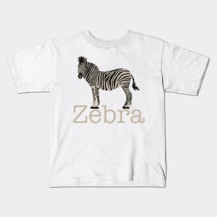 Zebra Kids T-Shirt